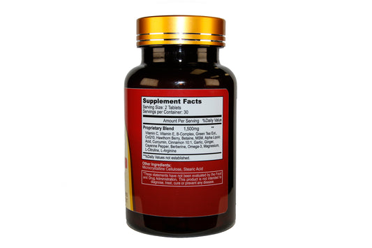 Circulation Support Healthy Heart Function and Vein Support 60 Tablets